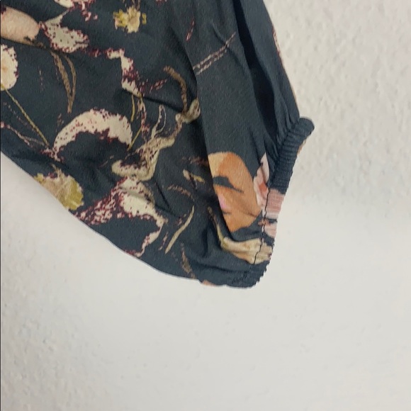 Anthropologie Meadow Rue Floral Peplum Mini Dress - Picture 4 of 9